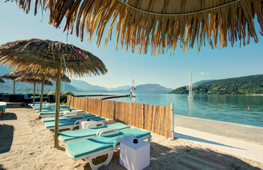 Création de plage privée Annecy