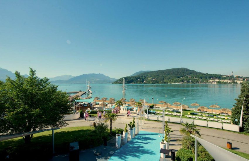 Création de plage privée Annecy