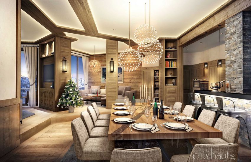 Décoration appartement Les Arcs 1800