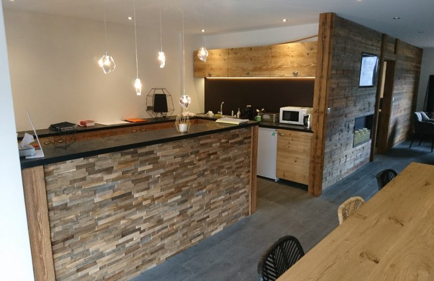 Agencement agence immobiliere Courchevel